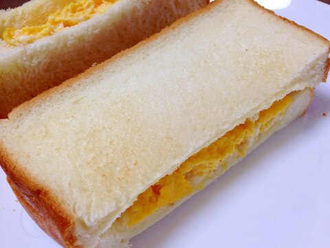 朝食に☆チーズエッグサンド